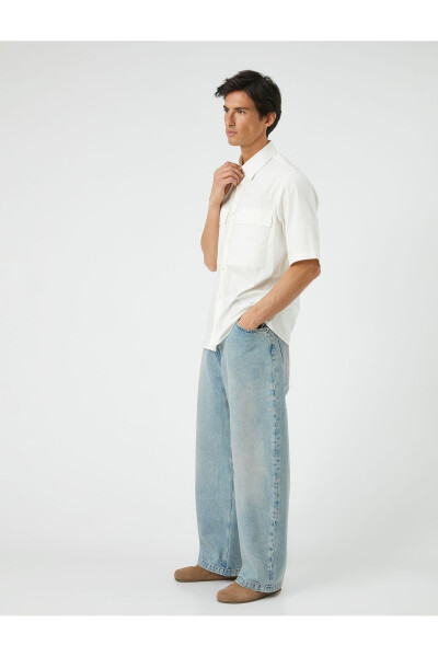 Loose fit, wide leg jeans with pockets - Rigel. - 7