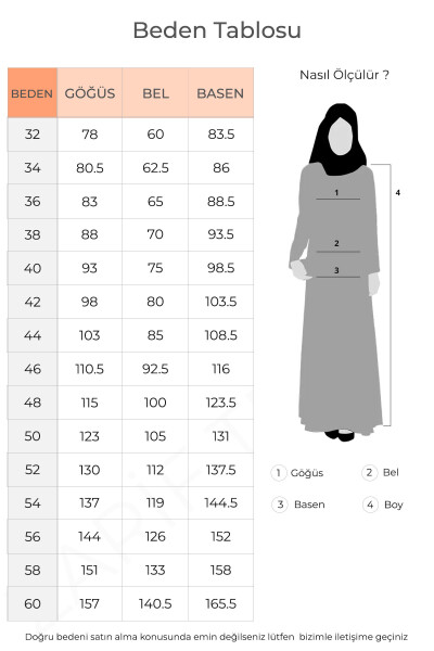 Lora Toshlar bilan bezatilgan Abaya - Indigo - 10