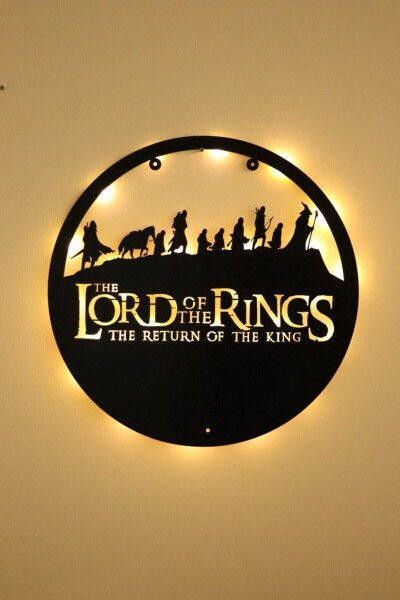 Lord Of The Rings The Lord of the Rings Led Lighted Picture Gfsdkr117 - 1