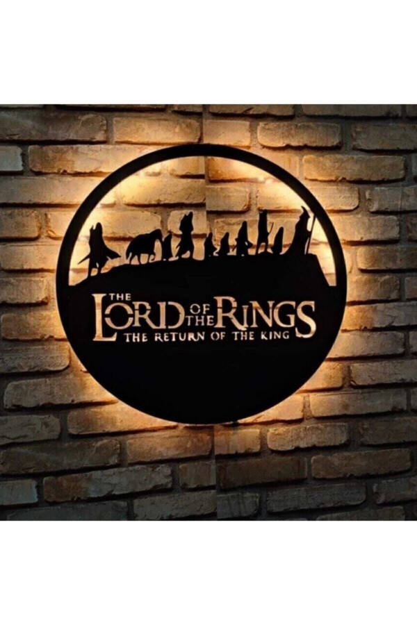 Lord Of The Rings The Lord of the Rings Led Lighted Picture Gfsdkr117 - 2