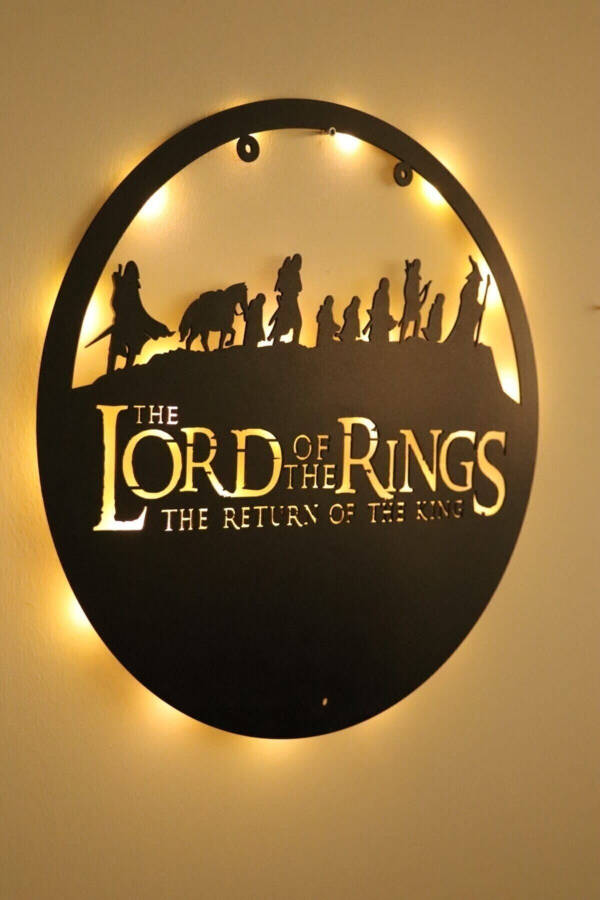 Lord Of The Rings The Lord of the Rings Led Lighted Picture Gfsdkr117 - 3