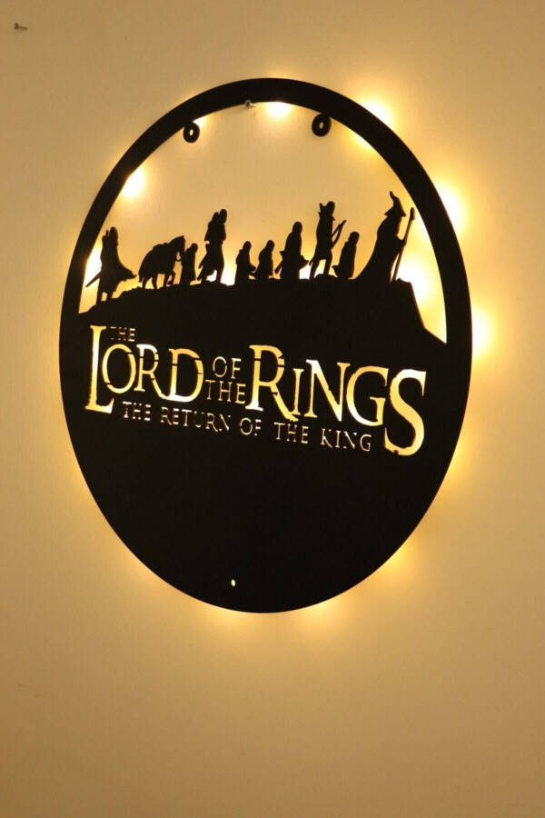 Lord Of The Rings The Lord of the Rings Led Lighted Picture Gfsdkr117 - 4