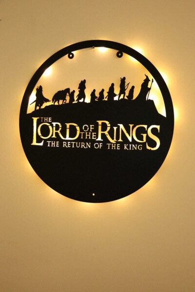 Lord Of The Rings The Lord of the Rings Led Lighted Picture Gfsdkr117 - 5