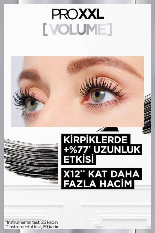 L'oréal Paris Pro Xxl Volume Çift Taraflı Maskara - Hacim Etkisi - 11