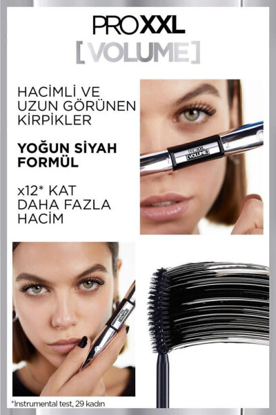 L'oréal Paris Pro Xxl Volume Çift Taraflı Maskara - Hacim Etkisi - 14