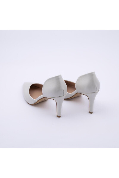 LOTUS Pointed Toe Mother of Pearl Stiletto 8CM Bridal Shoes - 21