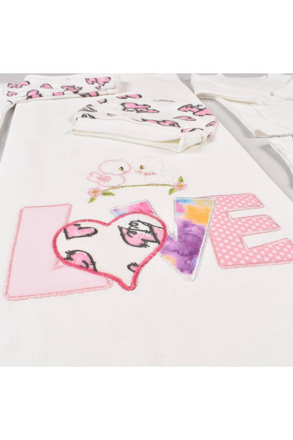 Love Girl 10 Piece Newborn Hospital Discharge Set - 6