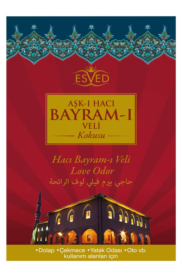 Love Hacı Bayramı Veli Closet and Drawer Fragrance - 1