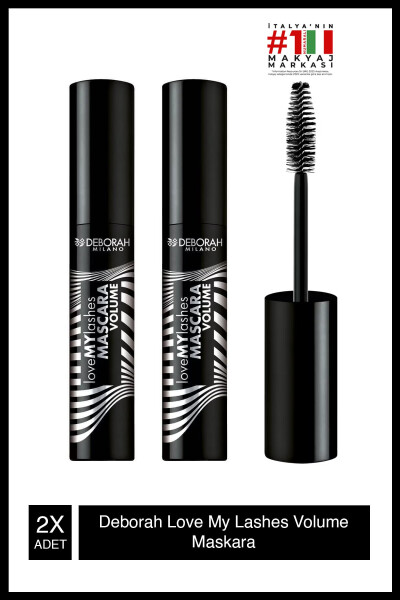 Love My Lashes Volume Extra Volumizing Mascara * 2 Pack - 4