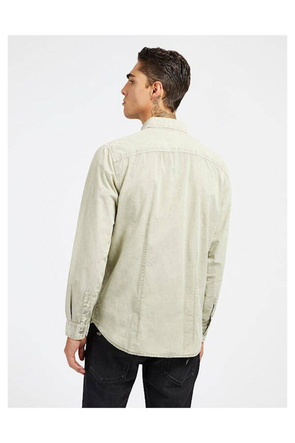 LS SUNSET WASHED SHIRT - 4