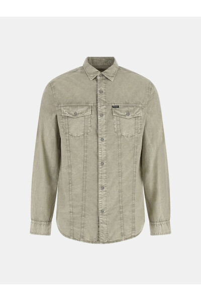 LS SUNSET WASHED SHIRT - 6