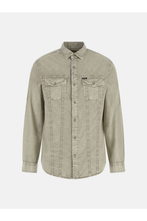 LS SUNSET WASHED SHIRT - 6