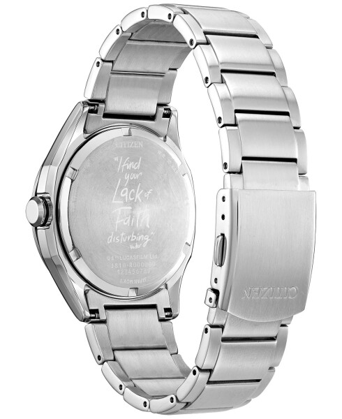 Luke & Vader Duel Silver-Tone Stainless Steel Bracelet Watch 41mm Silver-tone - 3