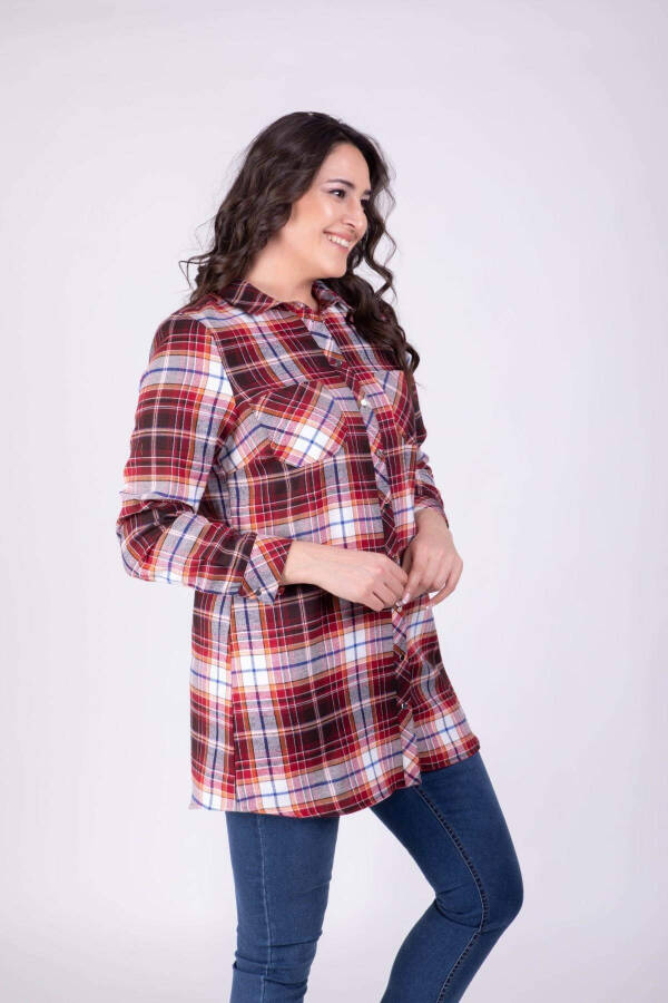 Lumberjack Long Plaid Shirt - 2