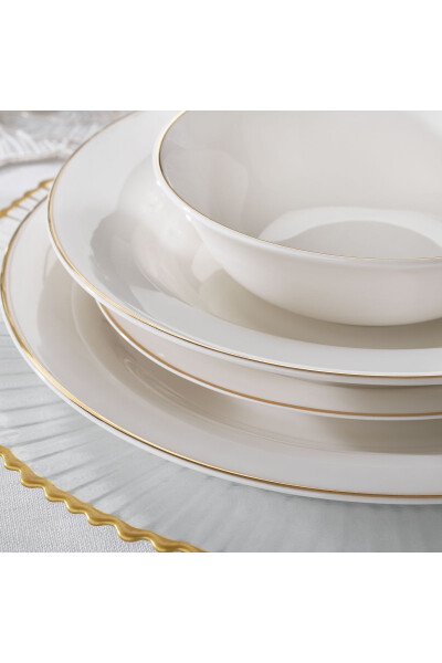 Lumina Dinner Set - 56 Pieces - Gold - 4