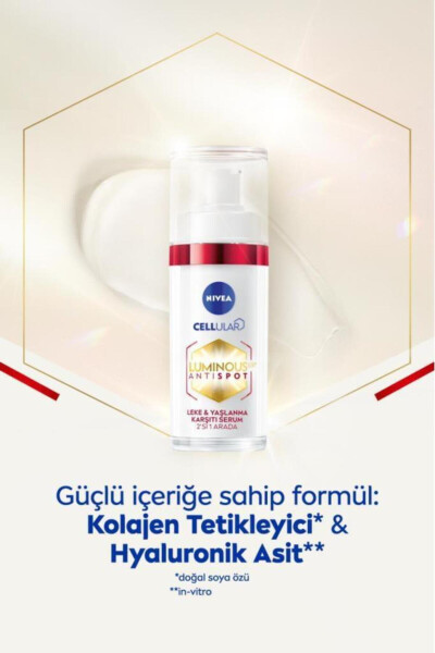 Luminous630 Leke Ve Yaşlanma Karşıtı Serum 30ml, Kolajen Tetikleyici, Hyaluronik Asit, Sıkılaştırıcı - 20