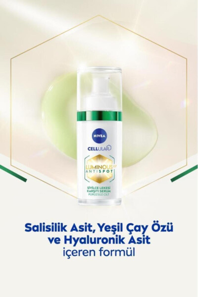 Luminous630 Sivilce Lekesi Karşıtı Serum 30ml, Salisilik Asit Hyaluronik Asit, Yağlı Ciltler - 3