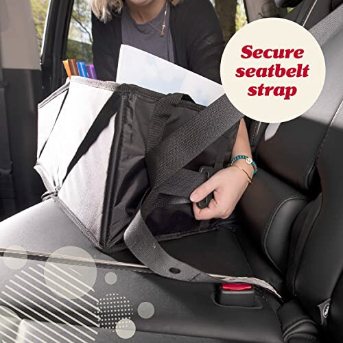 Lusso Gear Car Seat Organizer for Front or Backseat - Great for Adults & Kids, Features 9 Storage Compartments for Toys, Magazines, Tissues, Maps, Books, Documents, Games & More (Planets) - 5