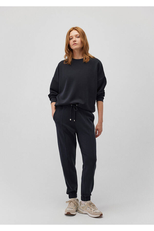 Lux Touch Tencel Tm Black Modal Sweatshirt 168837-900 - 20