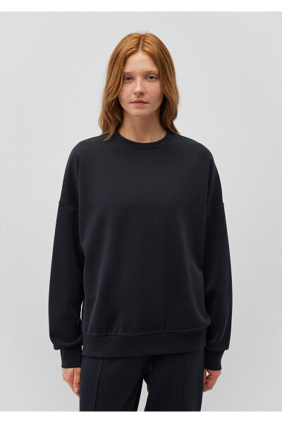 Lux Touch Tencel Tm Black Modal Sweatshirt 168837-900 - 21