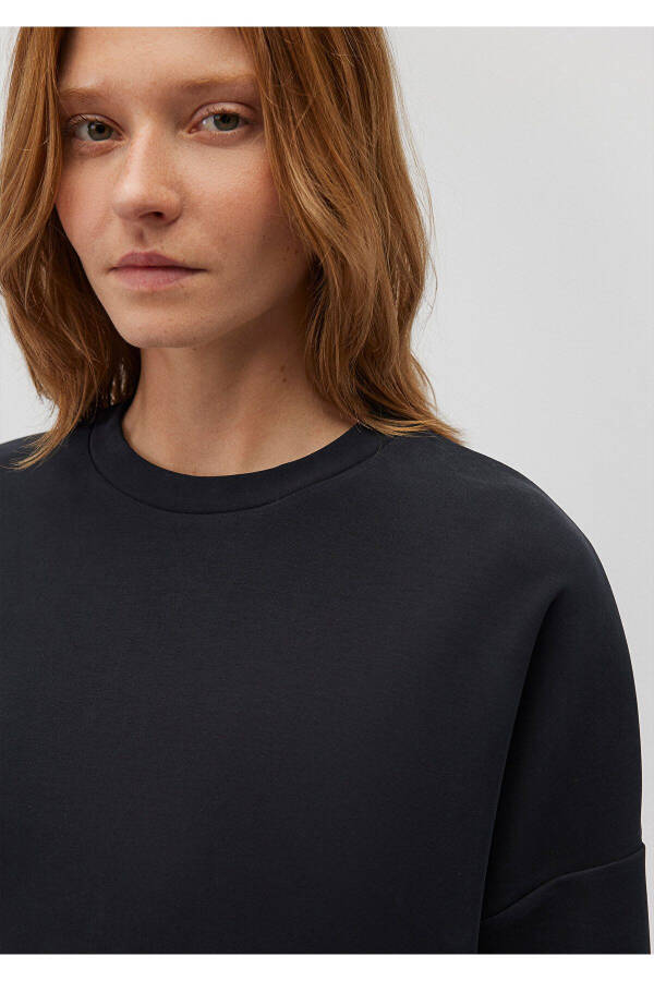 Lux Touch Tencel Tm Black Modal Sweatshirt 168837-900 - 23