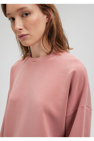 Lux Touch Tencel Tm Pembe Modal Sweatshirt 168837-71072 - 23