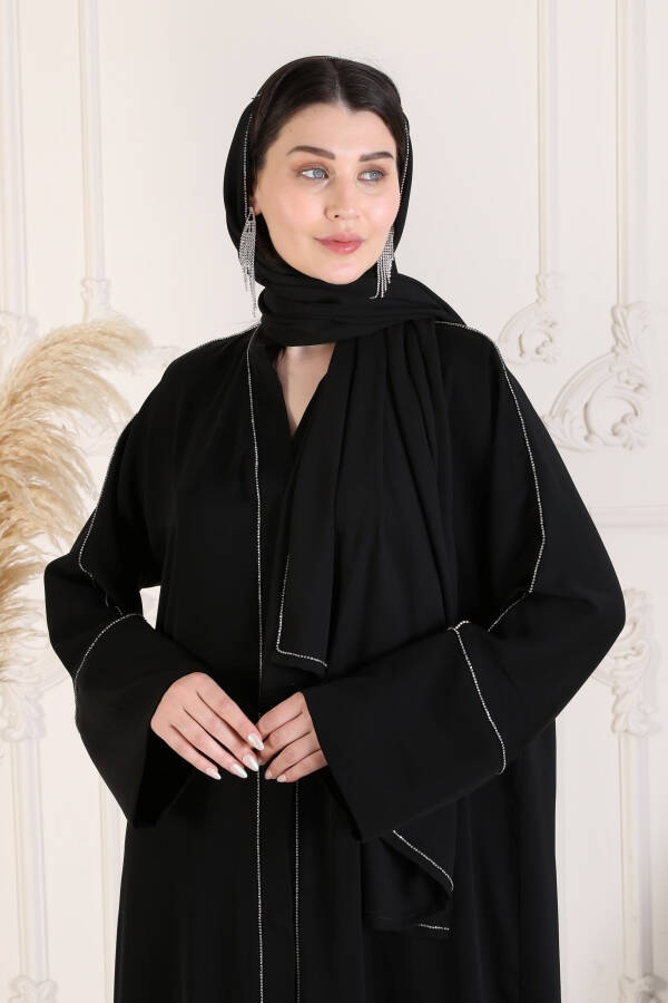 Luxury Abaya High Quality Abaya Outerwear Original Dubai Silk Fabric Stylish Abaya Clothing - 1