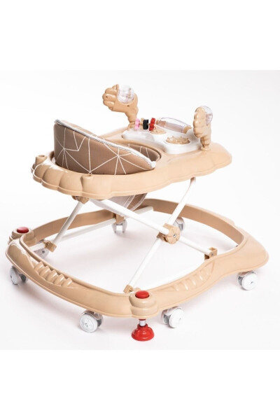 Luxury Toy Music and Light 3-Stage Spider Baby Walker - 12