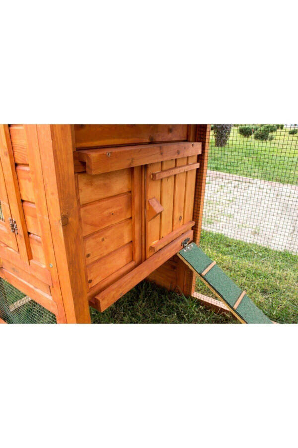 Luxury Wooden Chicken Coop - 5