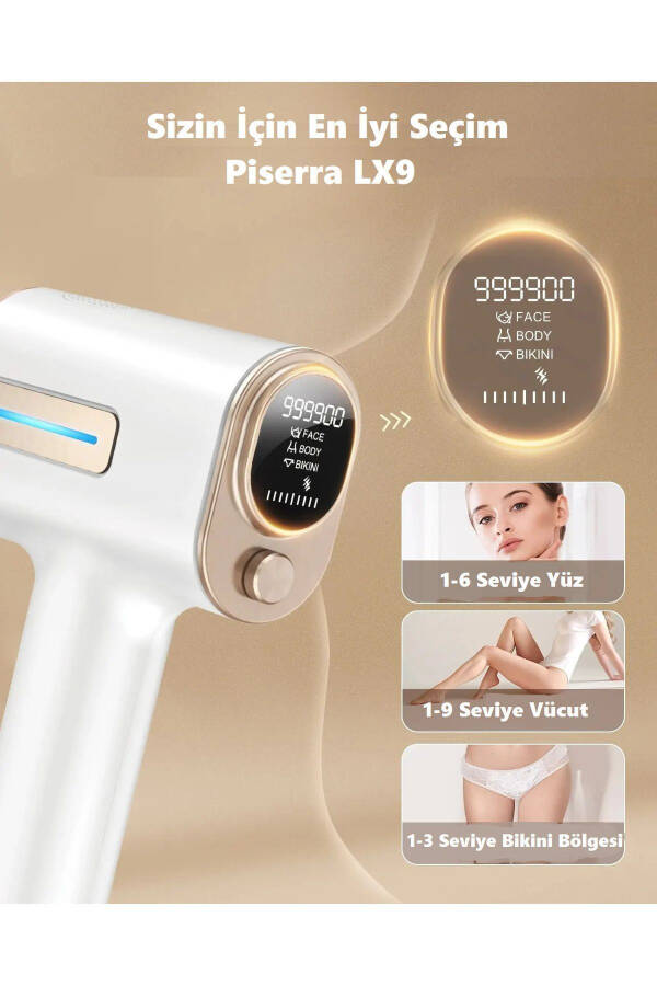 Lx9 Advanced New Generation 3-Head Ice IPL Laser Hair Removal Device - IPL Laser Hair Removal Device - 24