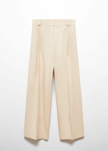 Lyocell pants with pleats - 8