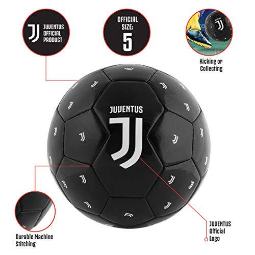 Maccabi Official Juventus FC Soccer Ball, Size 5 - 5