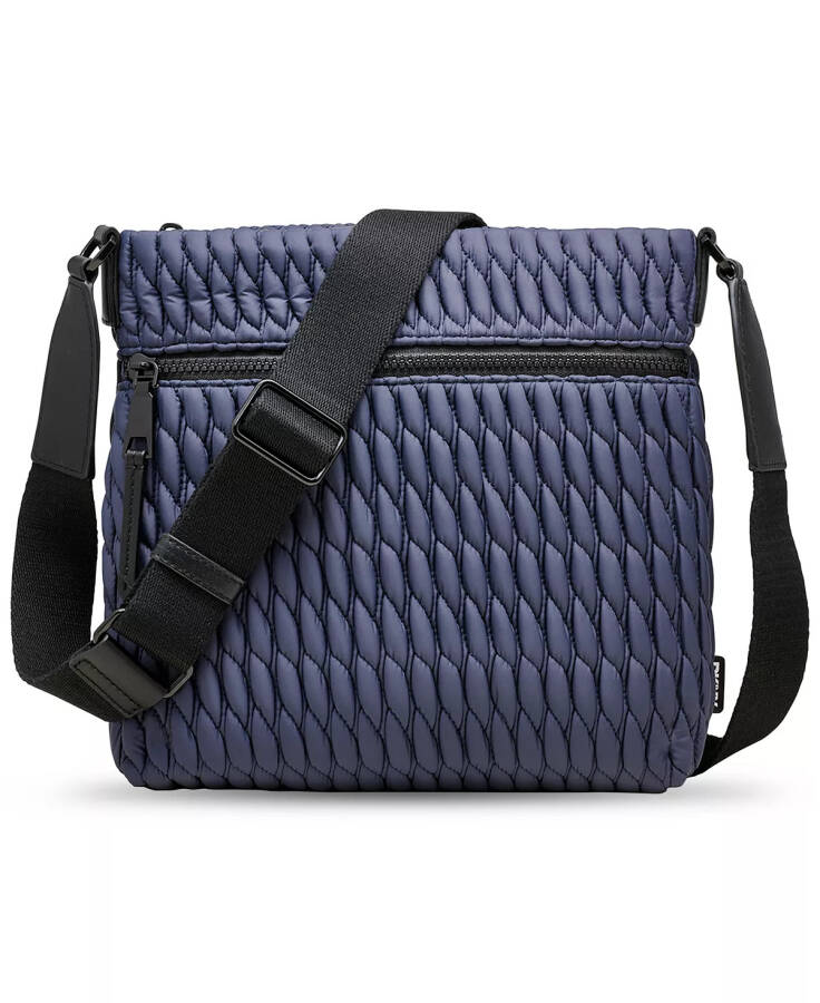 Mack Nylon Crossbody Bag Dark Denim - 1