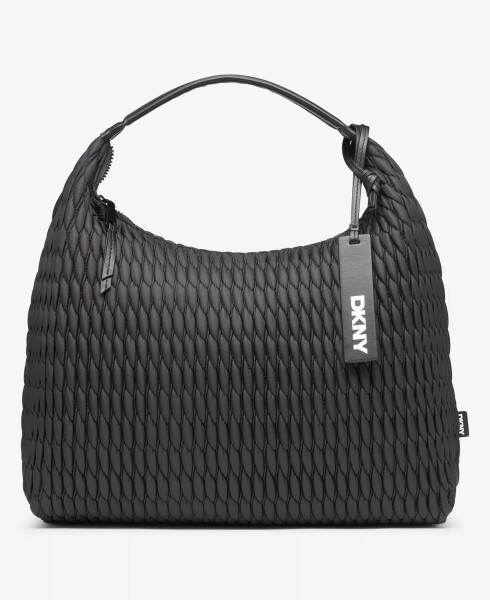 Mack Nylon Large Hobo Bag Blk/black - 1