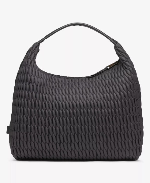 Mack Nylon Large Hobo Bag Blk/black - 2