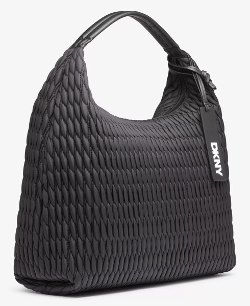 Mack Nylon Large Hobo Bag Blk/black - 3