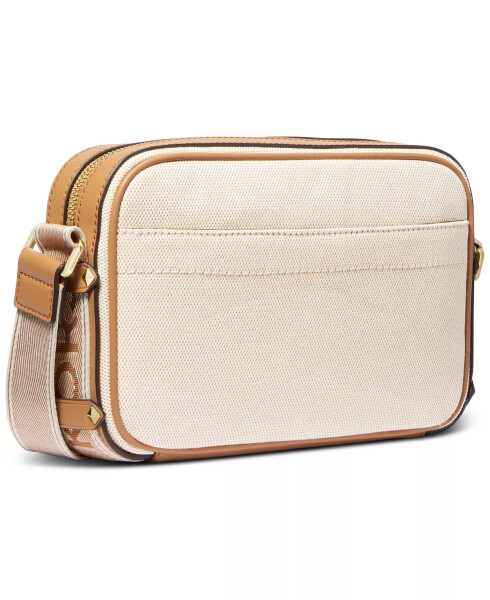 Maeve Large East West Pocket Crossbody Pale Peanut - 7