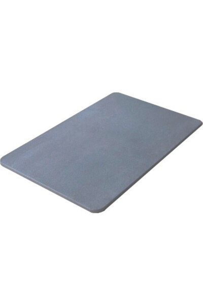 Magic Water Absorbing Gray Diatom Bathroom Mat Diatomite Water Absorbing Non-Slip Mat - 6