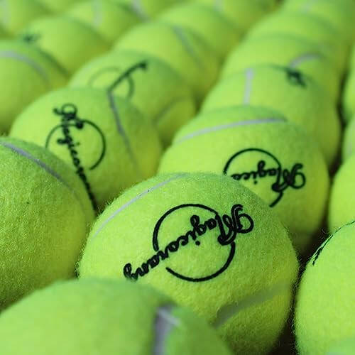 Magicorange Tenis Topları, 120'lı Paket Gelişmiş Antrenman Tenis Topları Pratik Topları, Evcil Köpek Oynama Topları, Başlangıç Antrenmanı Topu İçin Uygun - 5