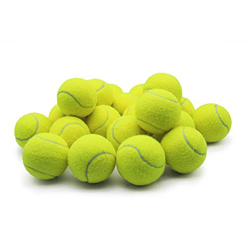 Magicorange Tennis Balls, 21 Pack Advanced Training Tennis Balls Practice Balls, Come with Mesh Bag for Easy Transport, Good for Beginner Training Ball - 4