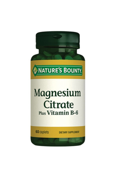 Magnesium Citrate Plus B6 60 Capsules - 1