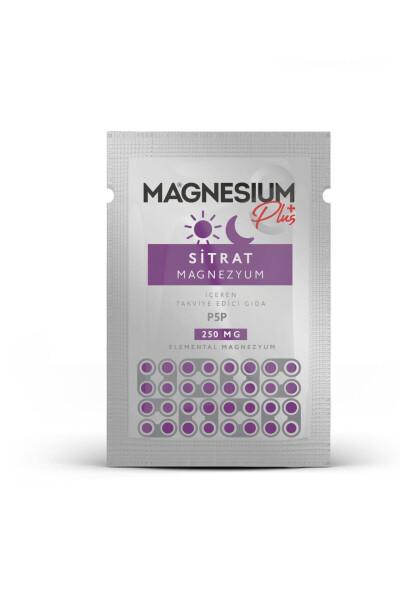 MAGNESIUM PLUS S (MAGNEZYUM SİTRAT) & P5P - 8