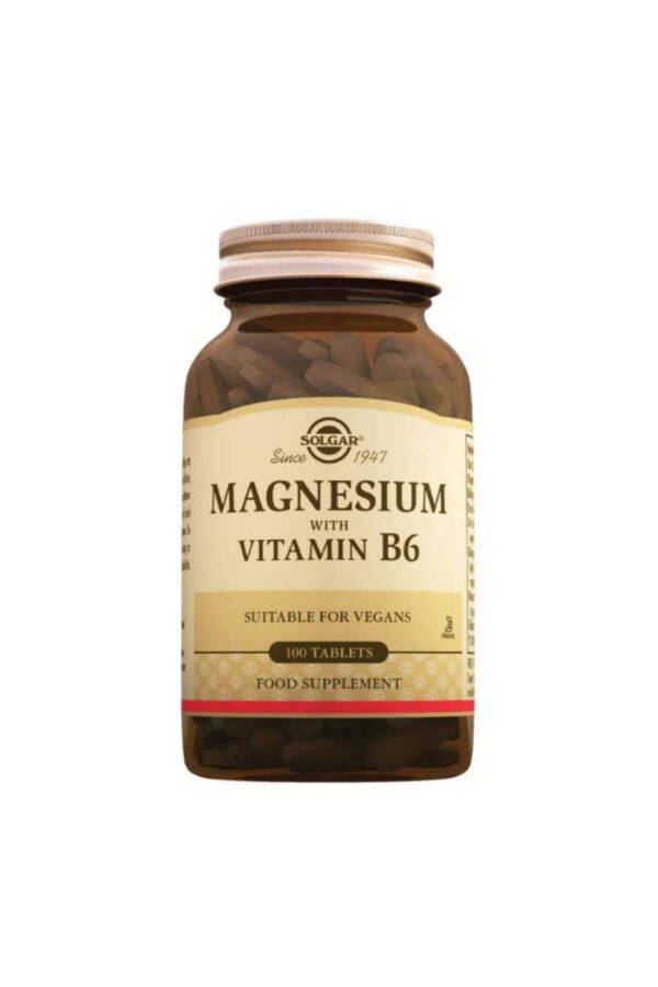 Magnesium With Vitamin B6 100 Tablets - 10