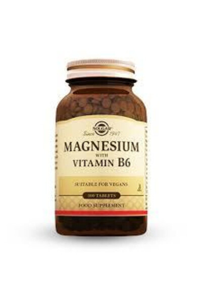 Magnesium With Vitamin B6 100 Tablets - 15