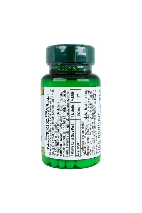 Magnezyum 250 Mg 60 Tablet - 4