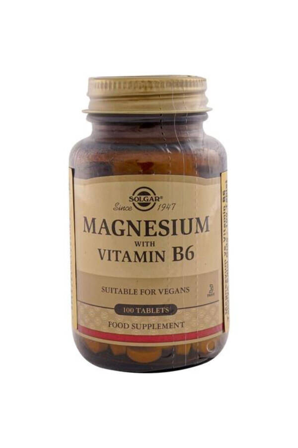 Magnezyum ve B6 Vitamini 100 Tablet - 1