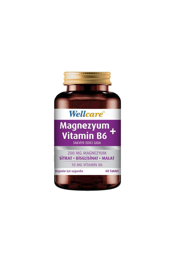 Magnezyum+vitamin B6 Takviye Edici Gıda 30 Tablet - 4