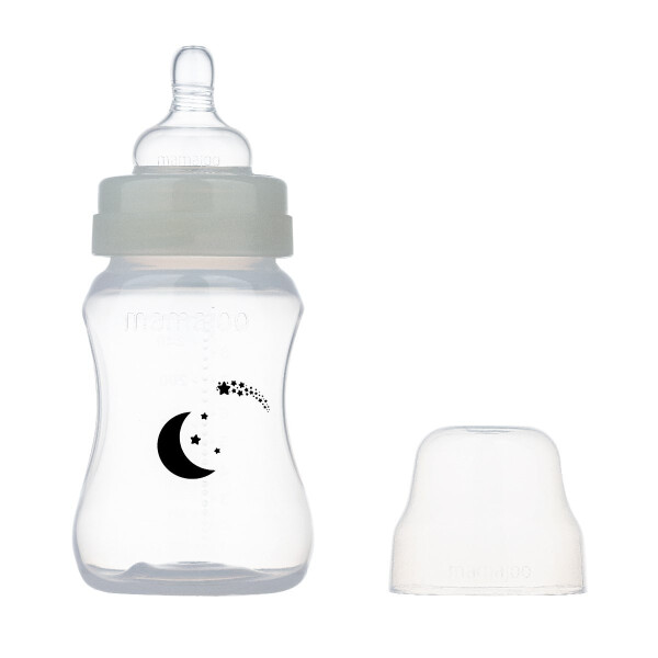 Mamajoo Kechasi va Kunduzi Shishasi 270 ml & Anti-Kolik Shishasi Emziği No:2 / M - 9