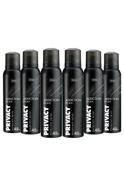 Man Addiction Erkaklar Deodoranti 6x150ml - 6