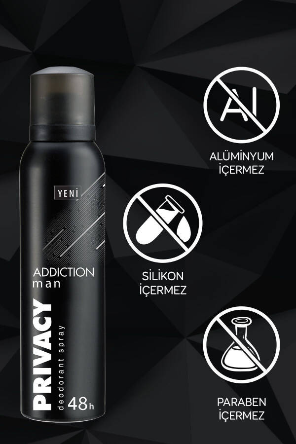 Man Addiction Erkaklar Deodoranti 6x150ml - 2